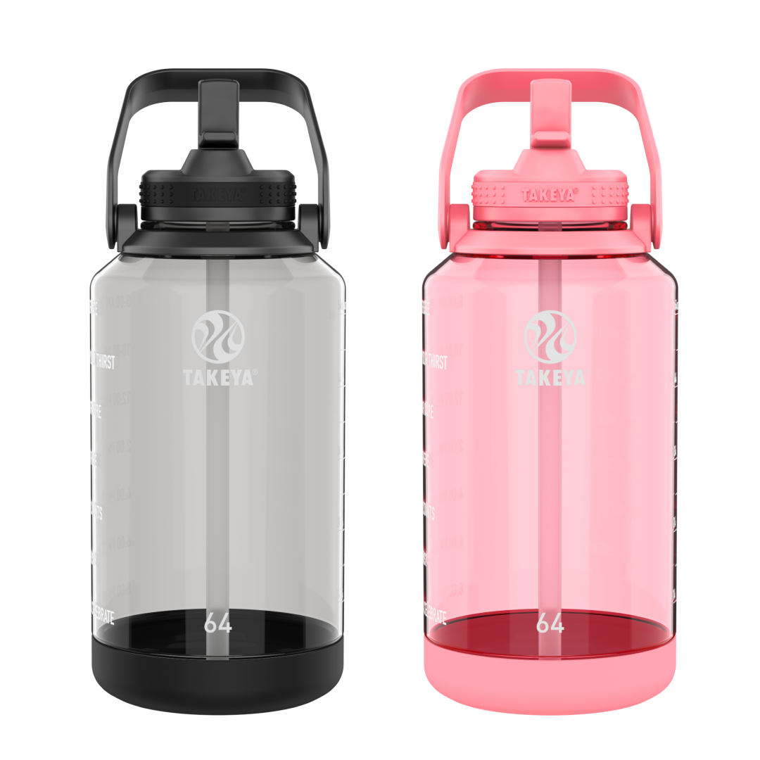 tritan-motivational-bottle-bundle-with-straw-lid-2-pack-w4 Motivational1-Black_1Pink.png