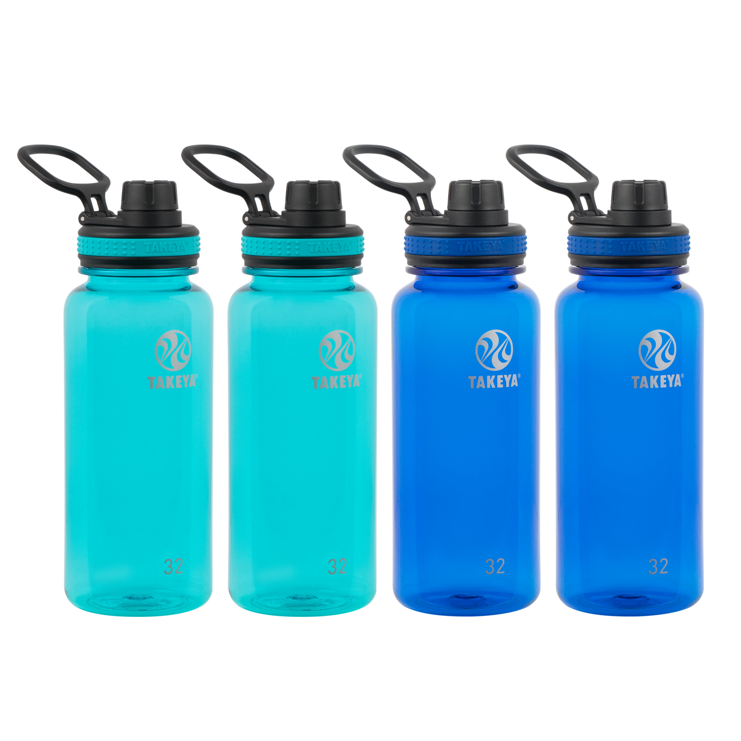 tritan-water-bottle-with-spout-lid-4-pack-k9 50276-Tritan-Spout-32-4pk-Ocean-Royal-angle.png