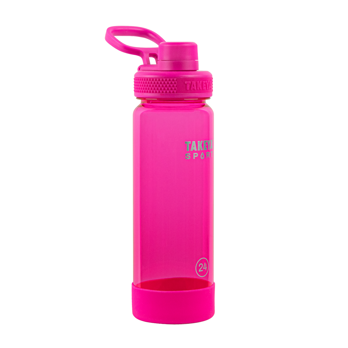 tritan-sport-water-bottle-with-spout-lid-h4 51671-TKS-Tritan-Spout-24-PinkSweep-frontangle.png