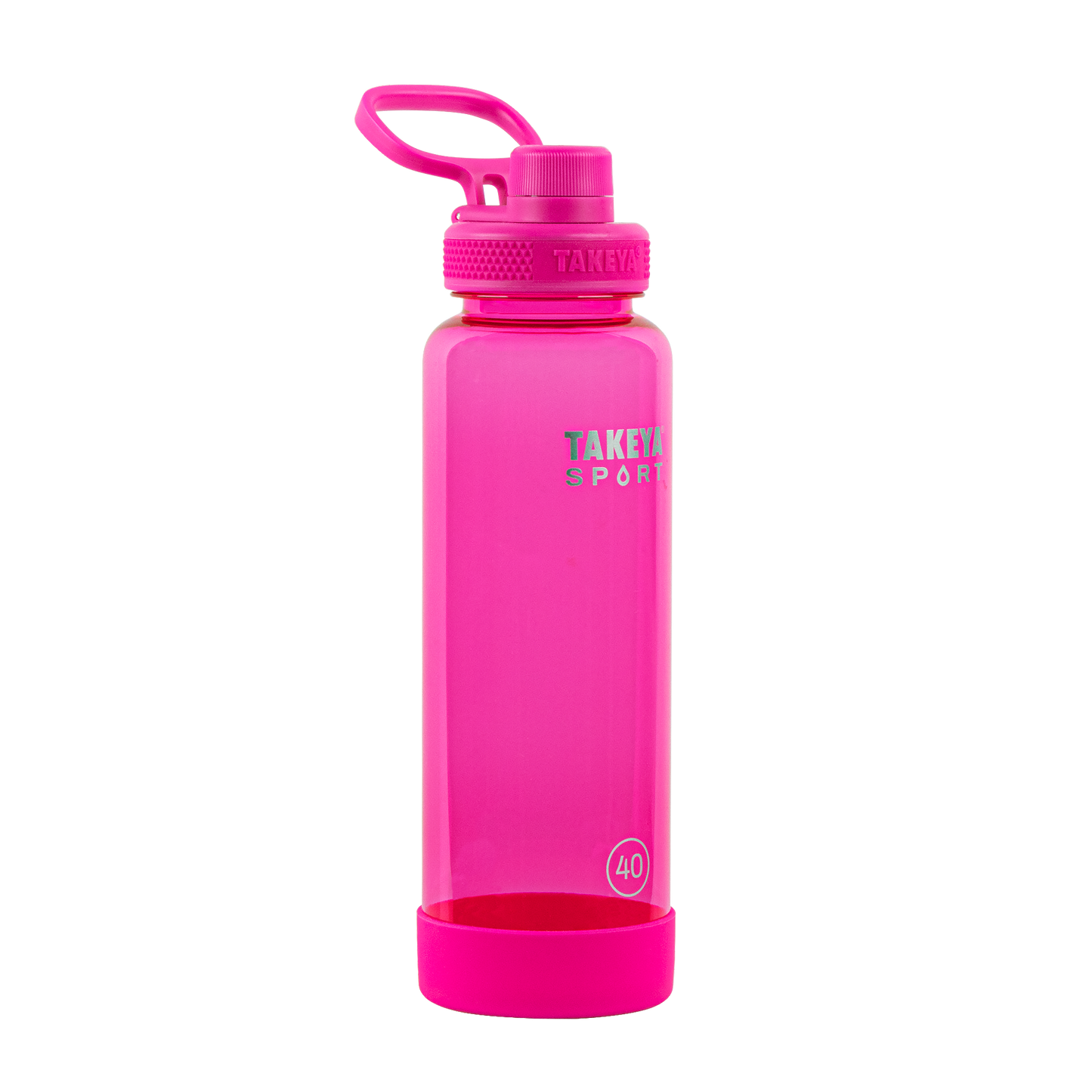 tritan-sport-water-bottle-with-spout-lid-h4 52030-TKS-Tritan-Spout-40-PinkSweep-frontangle.png