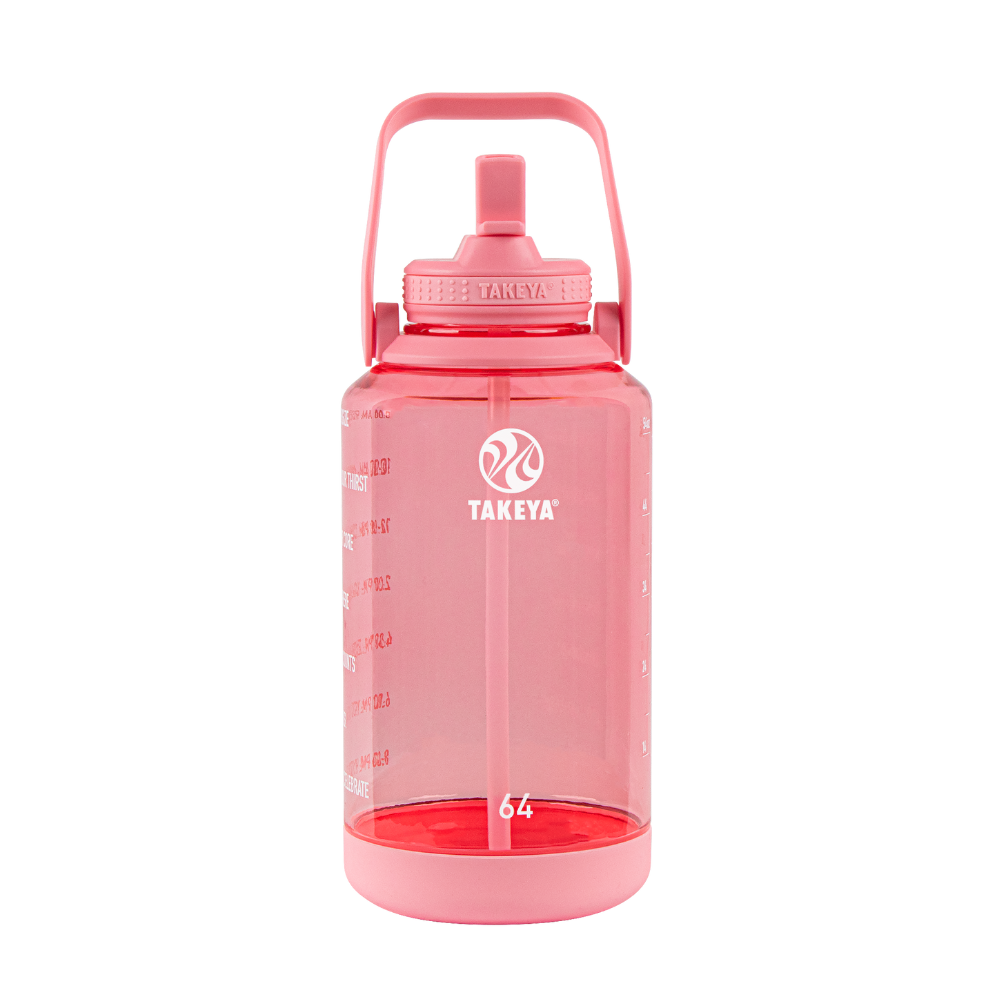 tritan-motivational-water-bottle-with-straw-lid-s1 54143-Tritan-Straw-Motivational-64-FlutterPink-front.png