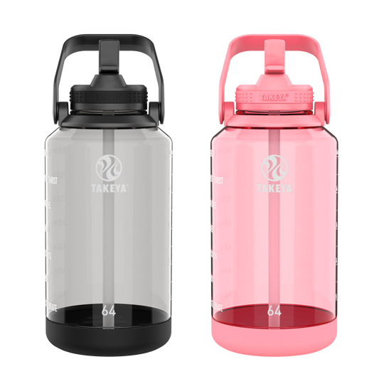 tritan-motivational-bottle-bundle-with-straw-lid-2-pack-w4 Motivational1-Black_1Pink.png